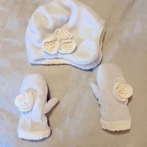 Baby Gap winter hat and mittens